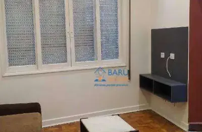 Apartamento kit, 29 m² - venda por r$ 300.000 ou aluguel por r$ 2.375 - bela vista - são paulo/sp
