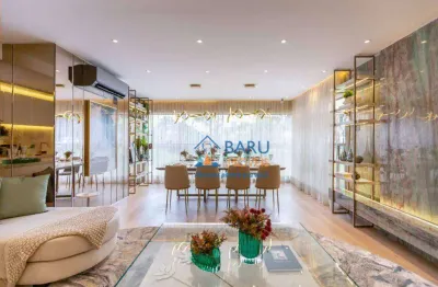 Apartamento com 3 dormitórios à venda, 300 m² por r$ 5.100.000,00 - brooklin - são paulo/sp