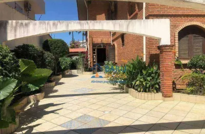 Casa com 6 dormitórios à venda, 380 m² por r$ 1.600.000,00 - balneário cidade atlântica - guarujá/sp