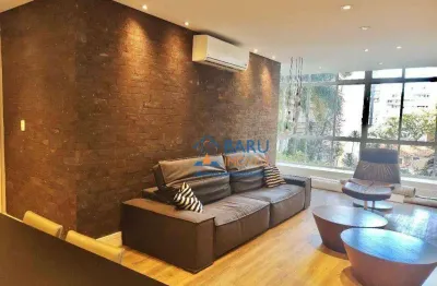 Apartamento para alugar, 134 m² por r$ 9.272,00/mês - higienópolis - são paulo/sp