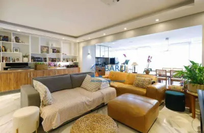 Apartamento garden com 4 dormitórios à venda, 171 m² por r$ 3.240.000 - barra funda - são paulo/sp