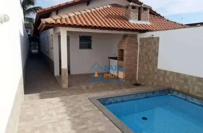 Casa com 2 dormitórios à venda por r$ 700.000,00 - vilamar - praia grande/sp