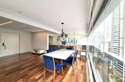 Apartamento com 3 dormitórios à venda, 192 m² por r$ 3.800.000 - campo belo - são paulo/sp