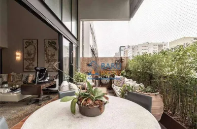 Apartamento duplex com 4 dormitórios à venda, 323 m² por r$ 6.000.000,00 - higienópolis - são paulo/sp