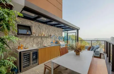 Apartamento garden com 2 dormitórios à venda, 105 m² por r$ 2.350.000 - vila madalena - são paulo/sp