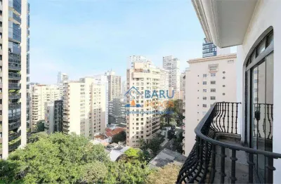 Apartamento com 4 dormitórios, 468 m² - venda por r$ 8.000.000,00 ou aluguel por r$ 36.073,00 - jardim américa - são paulo/sp