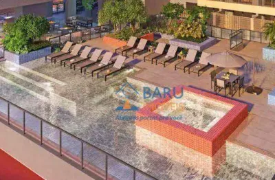 Apartamento com 2 dormitórios à venda, 48 m² por r$ 770.091,03 - brooklin - são paulo/sp