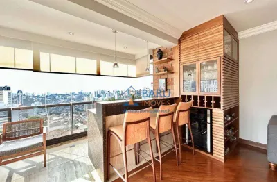 Apartamento com 4 dormitórios à venda, 220 m² por r$ 3.000.000 - perdizes - são paulo/sp