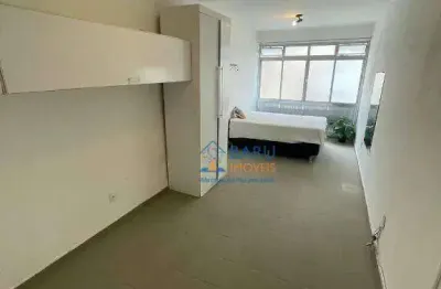 Apartamento com 1 dormitório à venda, 28 m² - santa cecília - são paulo/sp