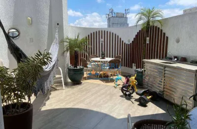 Apartamento triplex com 3 dormitórios à venda, 192 m² por r$ 2.500.000,00 - santa cecília - são paulo/sp