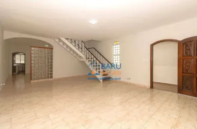 Sobrado com 190 m², 4 quartos (2 suítes) e 3 vagas, aluguel por r$3.879/total mensal, e venda por r$ 750.000 - chácara são joão - são paulo/sp