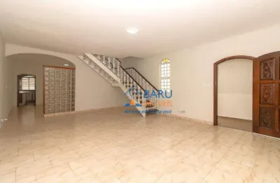 Sobrado com 190 m², 4 quartos (2 suítes) e 3 vagas, aluguel por r$3.879/total mensal, e venda por r$ 750.000 - chácara são joão - são paulo/sp