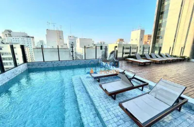 Apartamento com 2 dormitórios para alugar, 70 m² por r$ 7.666,00/mês - higienópolis - são paulo/sp