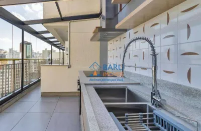 Cobertura com 1 dormitório à venda, 70 m² por r$ 1.075.000,00 - santa cecília - são paulo/sp