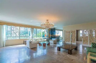 Apartamento com 4 dormitórios à venda, 500 m² por r$ 3.800.000,00 - higienópolis - são paulo/sp