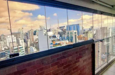 Apartamento com 1 dormitório para alugar, 36 m² por r$ 4.443,00/mês - cerqueira césar - são paulo/sp