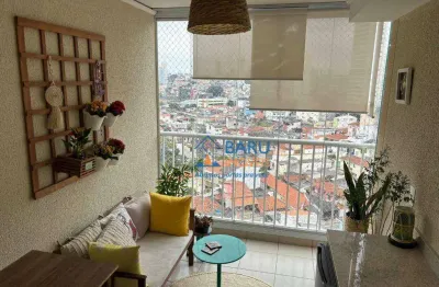Apartamento com 2 dormitórios, 56 m² - venda por r$ 585.000 ou aluguel por r$ 4.014/mês - vila nair - mobiliado