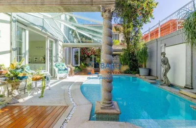 Casa com 5 dormitórios à venda, 572 m² por r$ 12.000.000 - jardim luzitânia - são paulo/sp