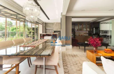 Apartamento garden com 4 dormitórios à venda, 246 m² por r$ 7.500.000 - vila nova conceição - são paulo/sp