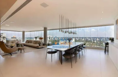 Apartamento com 4 dormitórios à venda, 268 m² por r$ 12.800.000 - pinheiros - são paulo/sp