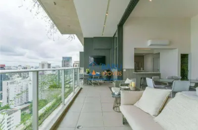 Apartamento com 3 dormitórios à venda, 175 m² por r$ 9.290.000 - pinheiros - são paulo/sp