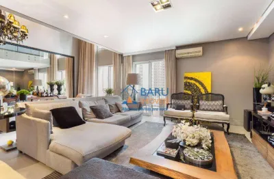 Apartamento duplex com 2 dormitórios à venda, 163 m² por r$ 4.890.000,00 - vila uberabinha - são paulo/sp