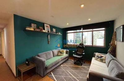 Apartamento com 3 dormitórios à venda, 90 m² - cerqueira césar - são paulo/sp