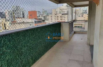Cobertura com 2 dormitórios para alugar, 70 m² por R$ 6.080,00/mês - Cerqueira César - São Paulo/SP