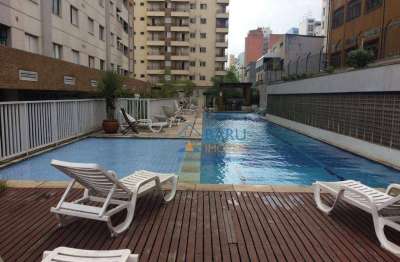 Apartamento com 40 m², 1 dormitório e 1 vaga, para alugar por R$ 2.719/TOTAL MENSAL - Campos Elísios - São Paulo/SP