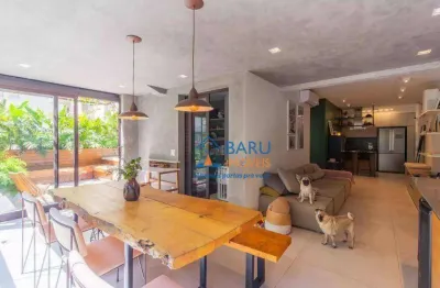 Apartamento Garden com 2 dormitórios à venda, 122 m² por R$ 2.640.000,00 - Vila Madalena - São Paulo/SP