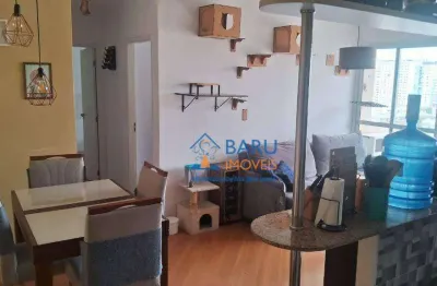 Apartamento com 2 dormitórios para alugar, 63 m² por R$ 4.445,25/mês - Santa Cecília - São Paulo/SP