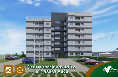 Apartamento com 2 quartos à venda na Rua Expedicionário Constantino Avelino de Sá, 290, Capibaribe, São Lourenço da Mata