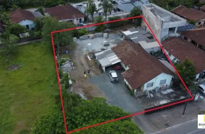 Terreno à venda na rua eugênio ernesto kunde, 1, pirabeiraba, joinville por r$ 1.200.000