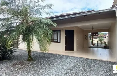 Casa com 2 quartos à venda na david dos reis, 150, itaum, joinville por r$ 600.000