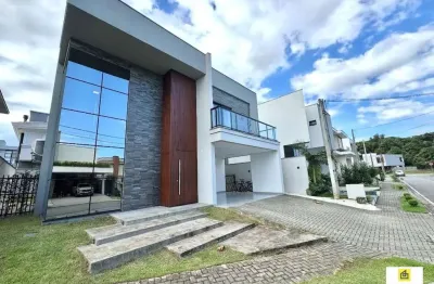 Casa em condomínio fechado com 3 quartos para alugar na rua guilherme zilmann, 186, vila nova, joinville por r$ 16.000