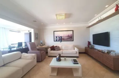 Oportunidade: apartamento 4 quartos vista mar com 146 m², 3 vagas de garagem bairro pituba, ssa/ba