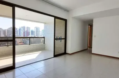 Apartamento vista mar no costa azul – 94 m² , 3 quartos, suíte , andar alto