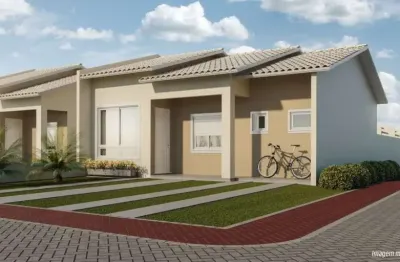 Casa com 2 dormitórios à venda, 55 m² por r$ 315.000,00 - villaggio blu - cachoeirinha/rs