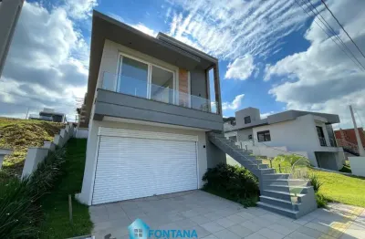 Casa com 3 dormitórios à venda, 251 m² por r$ 1.495.000,00 - cyrela landscape seminario - gravataí/rs