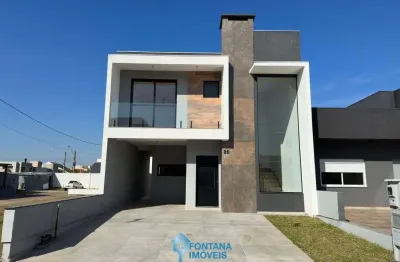 Casa com 3 dormitórios à venda, 130 m² por r$ 899.900,00 - vale ville - gravataí/rs
