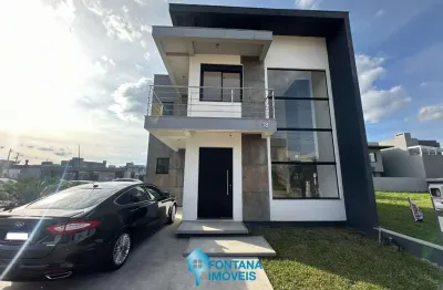 Casa com 3 dormitórios à venda, 140 m² por r$ 929.900,00 - vale ville - gravataí/rs