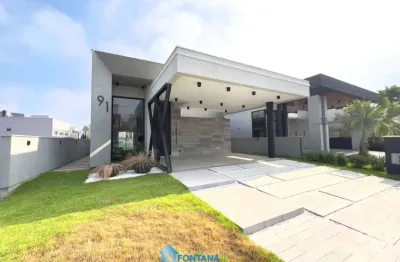 Casa com 3 dormitórios à venda, 186 m² por r$ 1.890.000,00 - alphaville - gravataí/rs