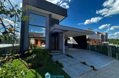 Casa com 3 dormitórios à venda, 142 m² por r$ 899.000,00 - villa lucchesi - gravataí/rs