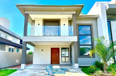 Casa com 3 dormitórios à venda, 180 m² por r$ 1.500.000,00 - terras alpha - gravataí/rs