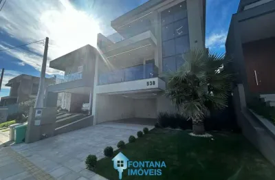 Casa com 3 dormitórios à venda, 286 m² por r$ 1.990.000,00 - cyrela landscape seminario - gravataí/rs