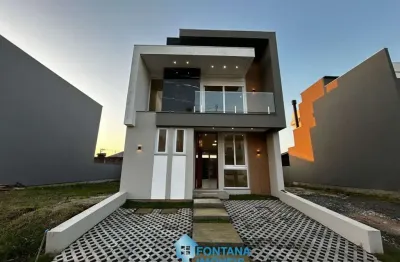 Casa com 3 dormitórios à venda, 125 m² por r$ 819.000,00 - primavera - gravataí/rs