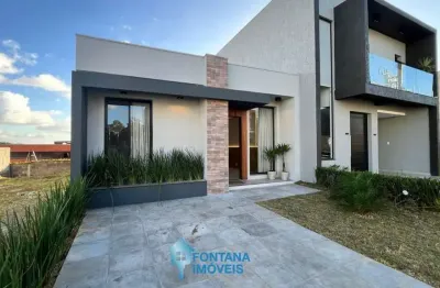 Casa com 3 dormitórios à venda, 98 m² por r$ 699.000,00 - primavera - gravataí/rs