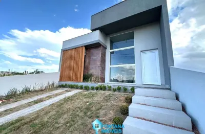 Casa com 3 dormitórios à venda, 120 m² por r$ 699.000,00 - gardenville bairro planejado - gravataí/rs