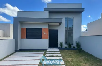 Casa com 3 dormitórios à venda, 85 m² por r$ 589.000,00 - reserva bela vista - gravataí/rs