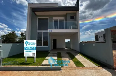 Casa com 4 dormitórios à venda, 160 m² por r$ 899.900,00 - terranova - gravataí/rs